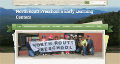 Desktop Screenshot of northrouttpreschool.com